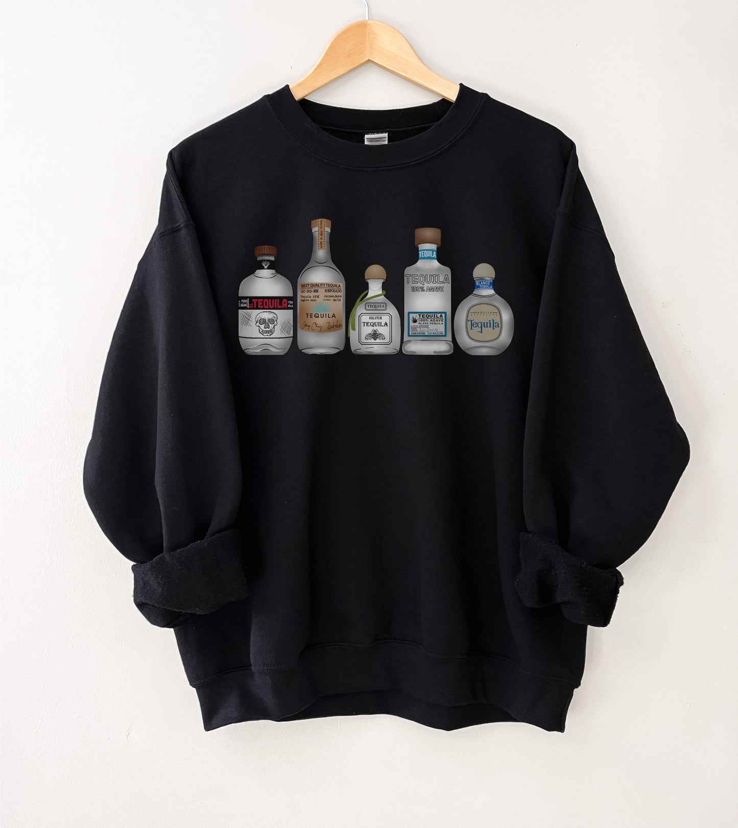 Tequila Bottle Sweatshirt