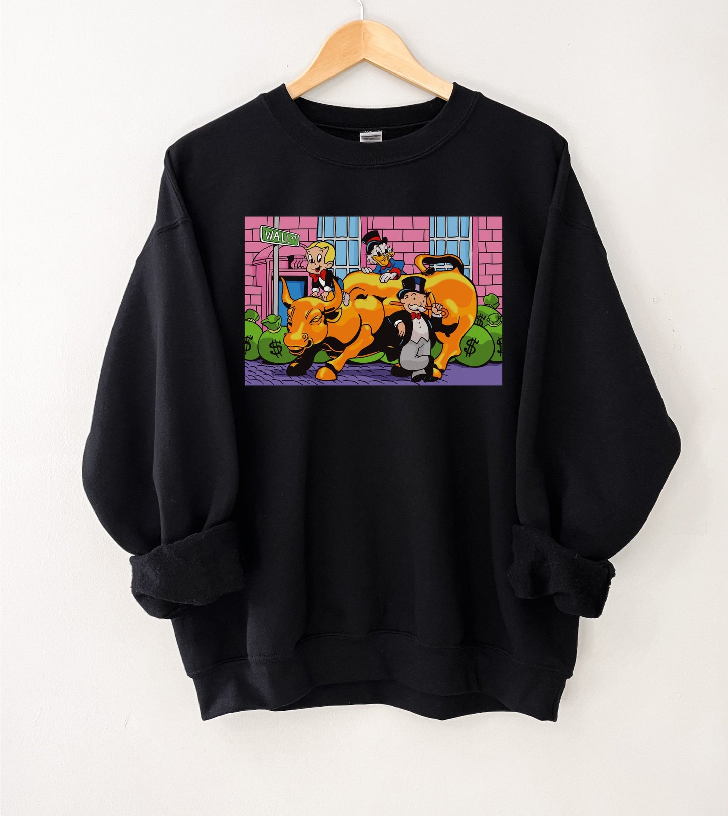 Alec Monopoly Wall Street Bull Sweatshirt