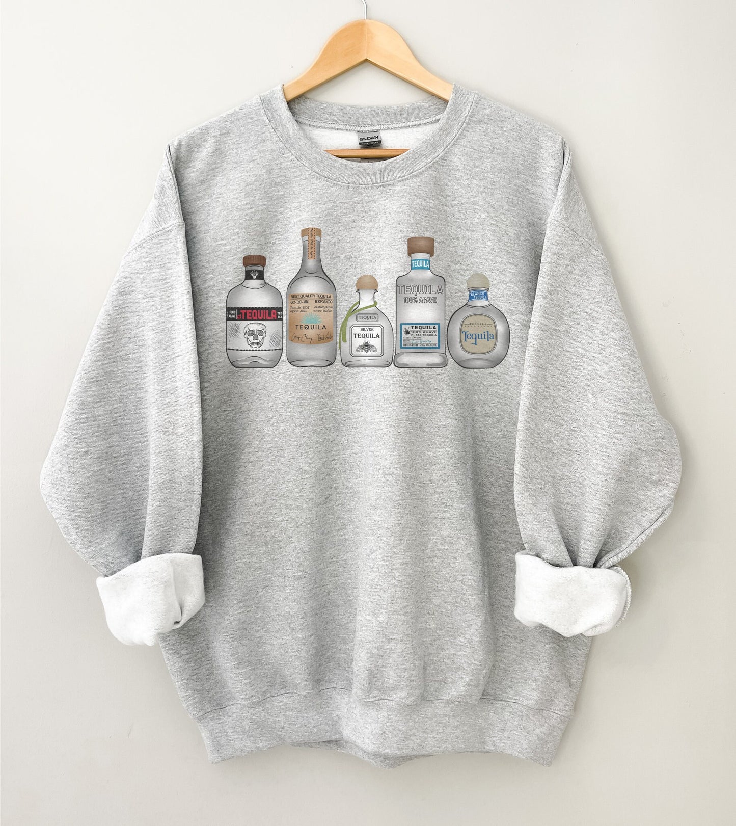 Tequila Bottle Sweatshirt