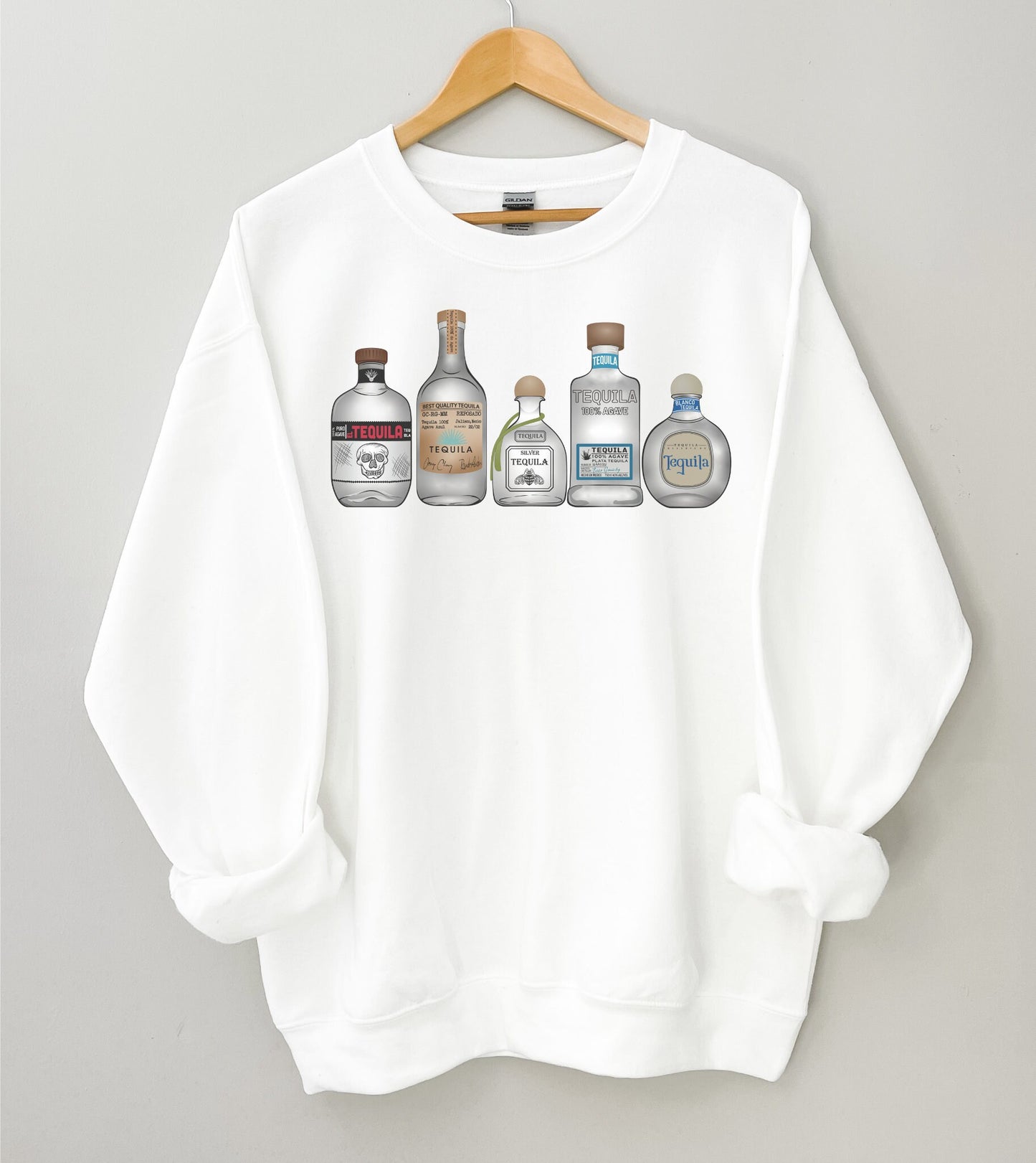 Tequila Bottle Sweatshirt