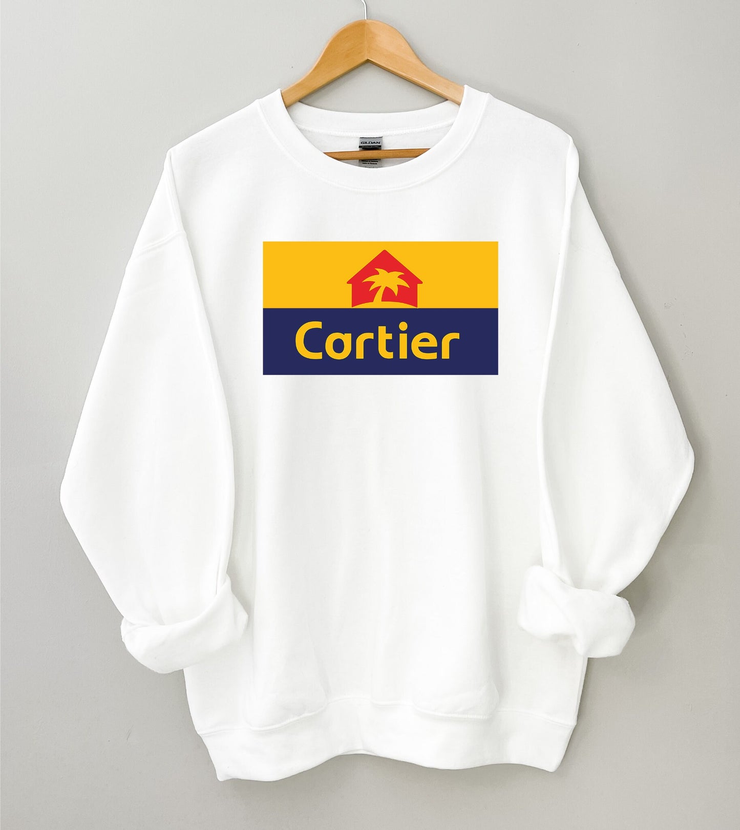 Vintage Cartier Street Art Sweatshirt