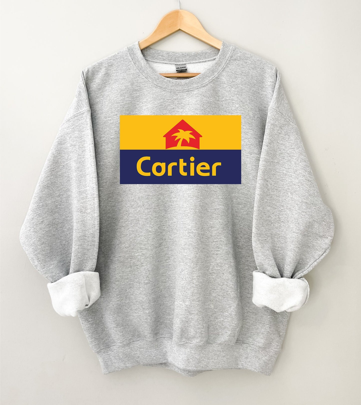 Vintage Cartier Street Art Sweatshirt