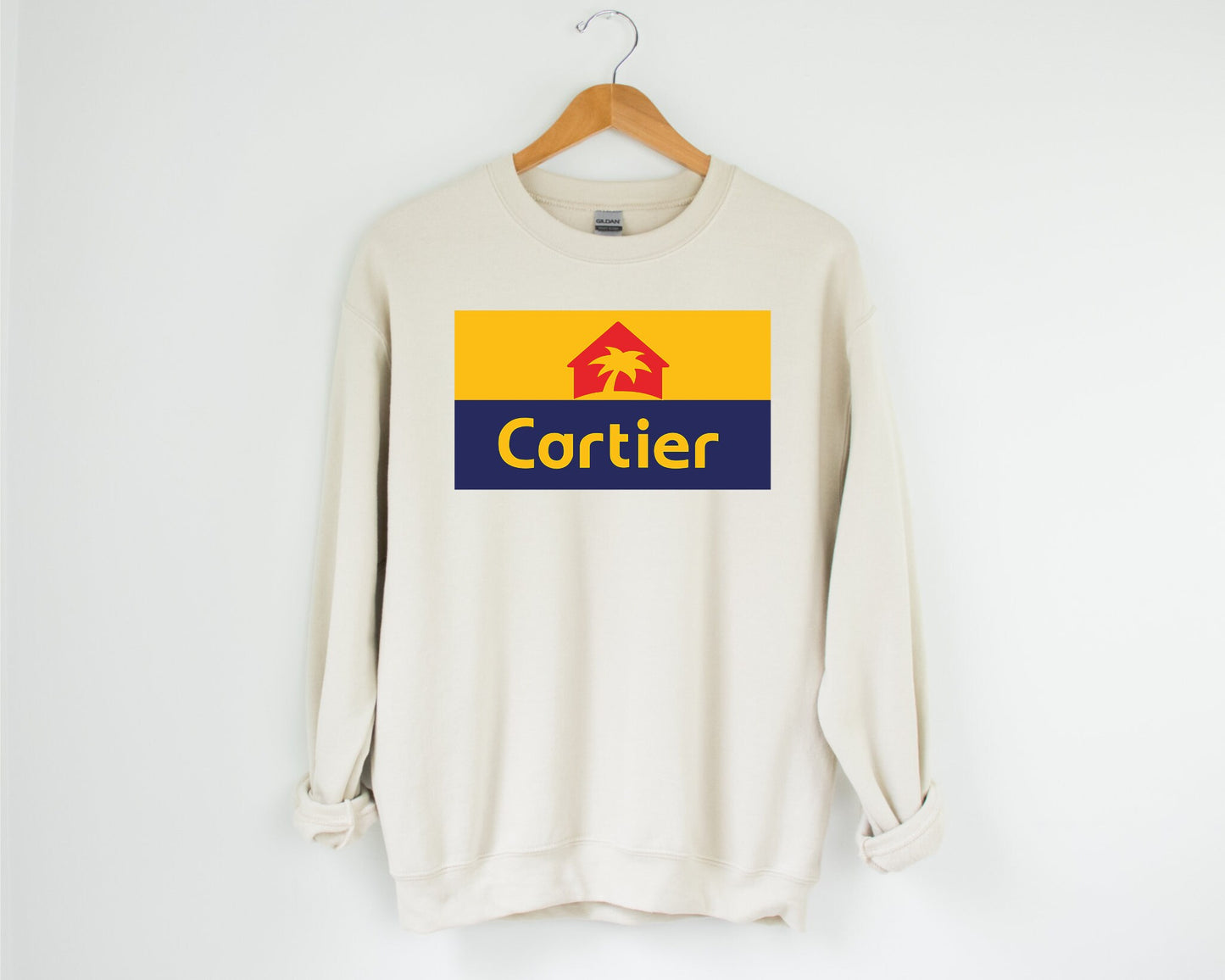 Vintage Cartier Street Art Sweatshirt